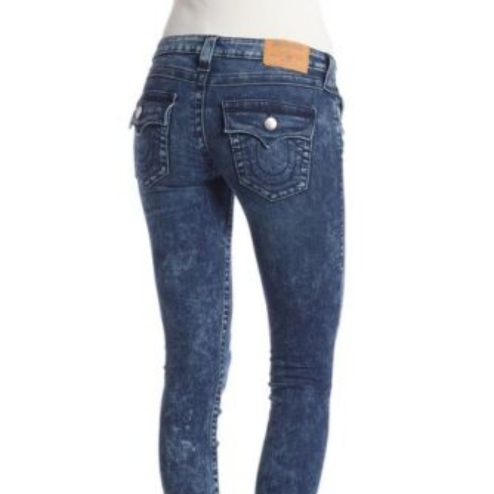 NWT True Religion Skinny Flap Pocket Jeans 26-30